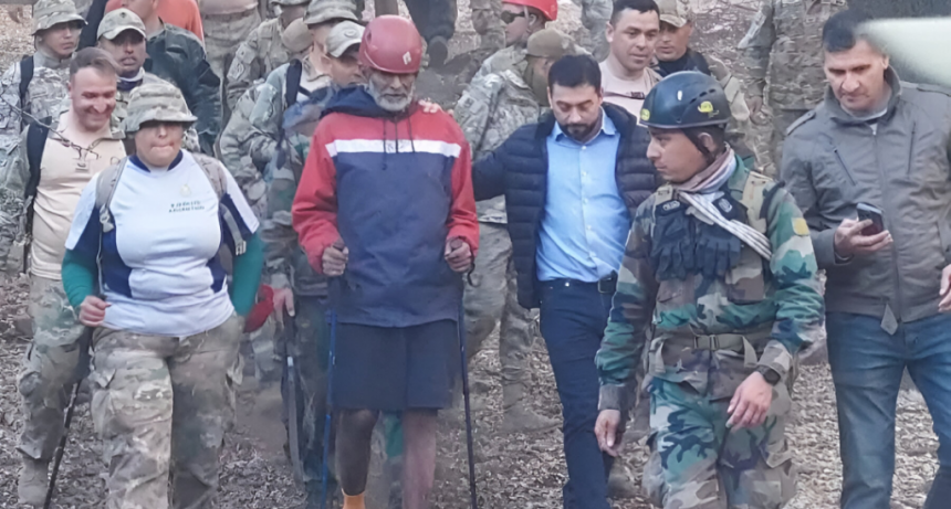 José Portugal, entre las personas que más tiempo estuvieron desaparecidas en cerros o montañas de Argentina y fueron halladas con vida