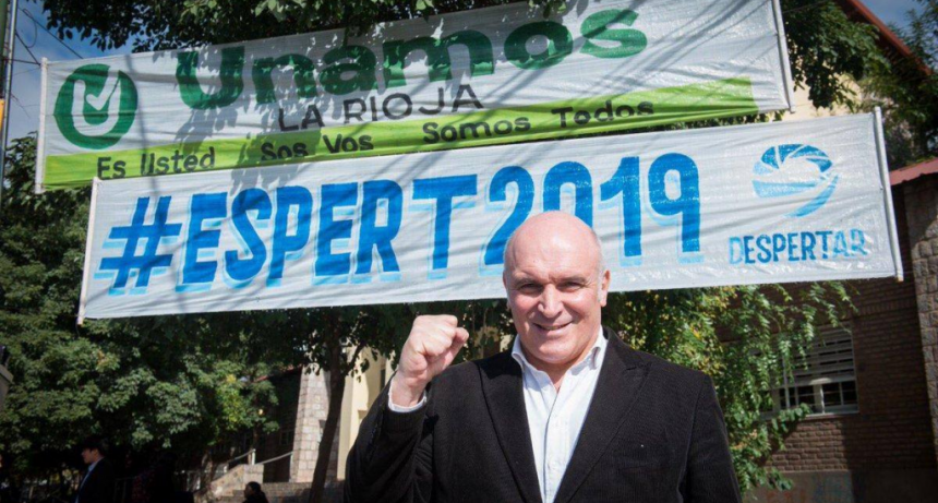 José Luis Espert hizo un viaje a La Rioja en un avión de Fred Machado 